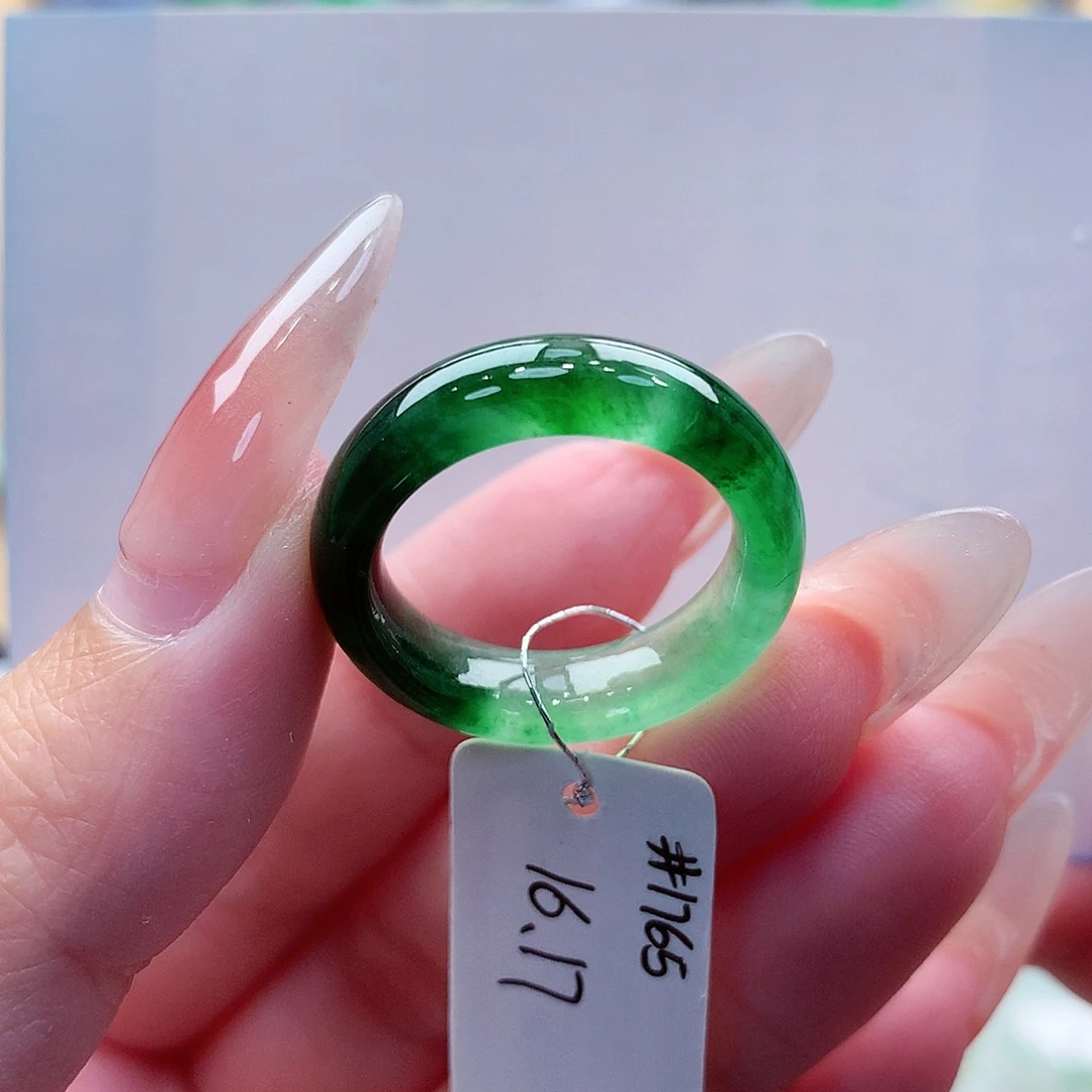 翡翠未镶嵌戒指缅甸A货