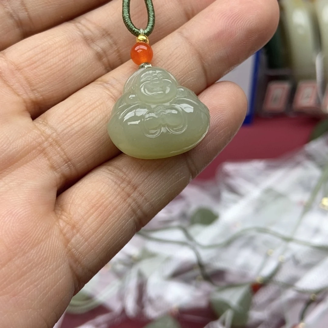 和田玉吊坠(不含链)未镶嵌
