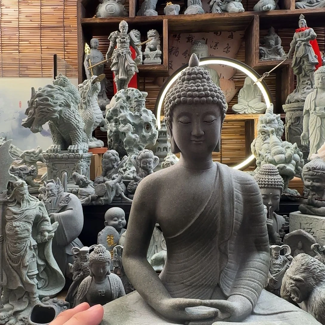 石材释迦牟尼佛大号一个