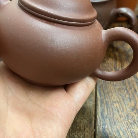 茶壶紫砂老紫泥水清180c c