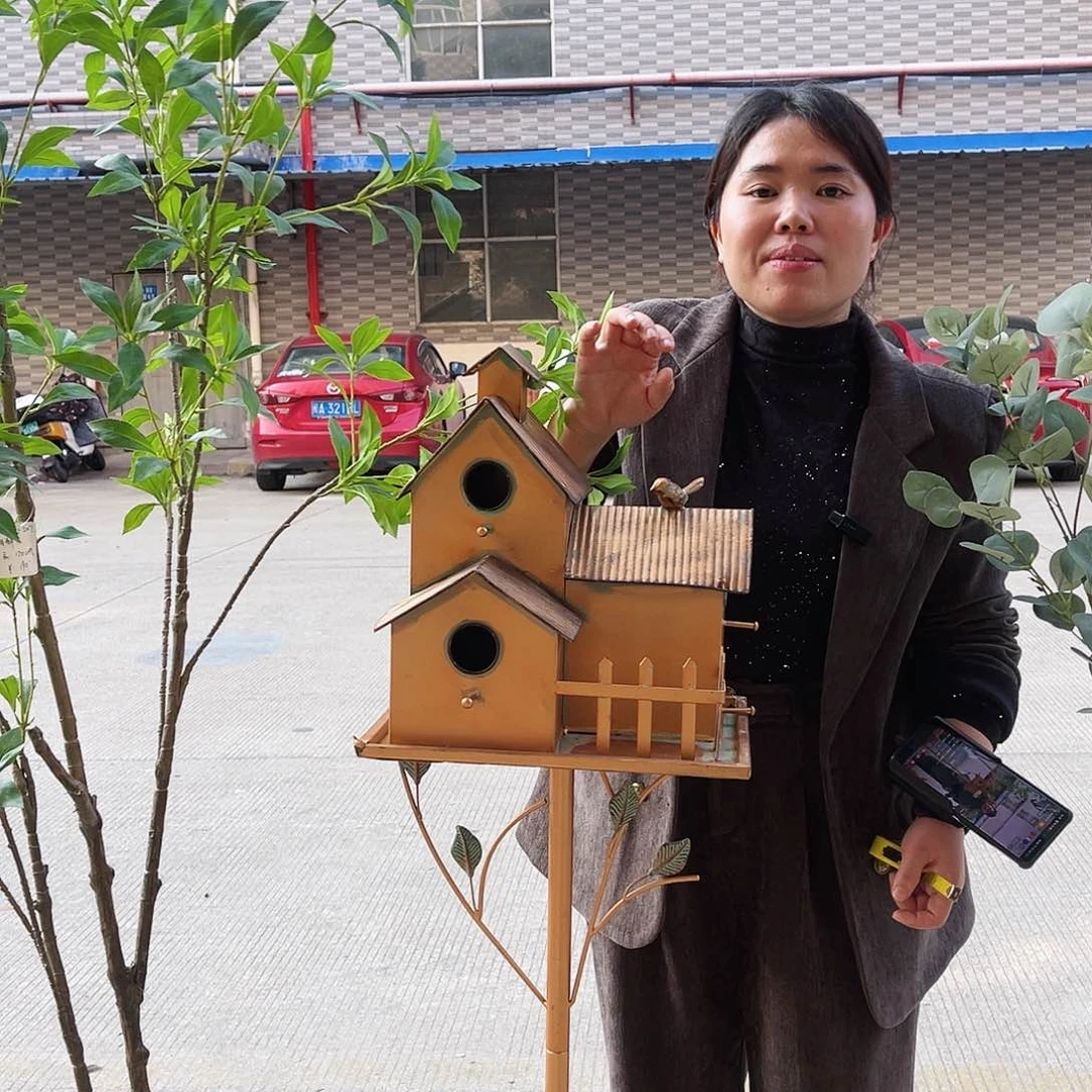 【闪购商品】无铅玻璃花园摆件&000&