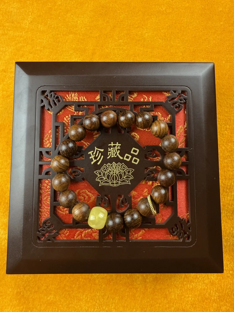 天然黑花梨.手串   T059