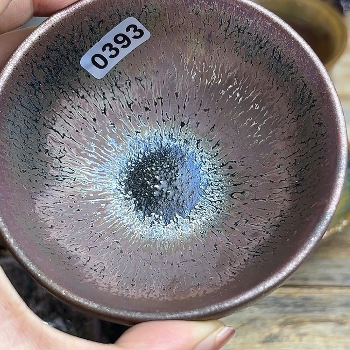 茶盏沐雨茶器柴烧主人杯