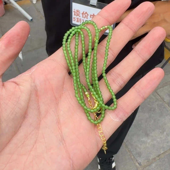 和田玉未镶嵌颈饰69冀哥卡3左右