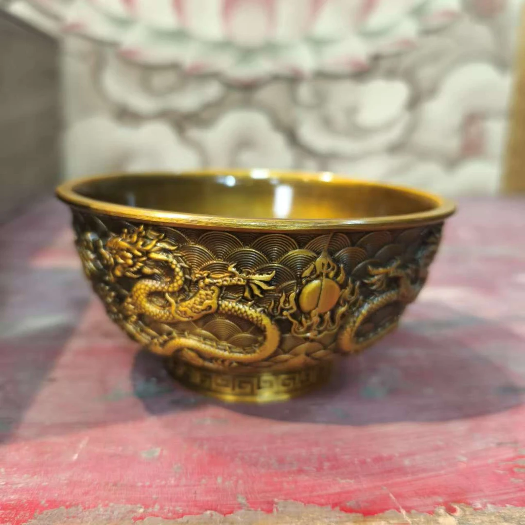【闪购商品】 铜器  龙碗