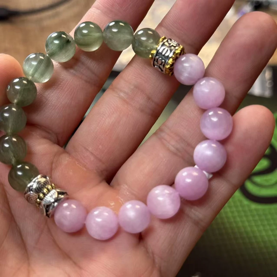 【微予珠宝】【天德贵人】天然水晶设计款手串多样性发其一