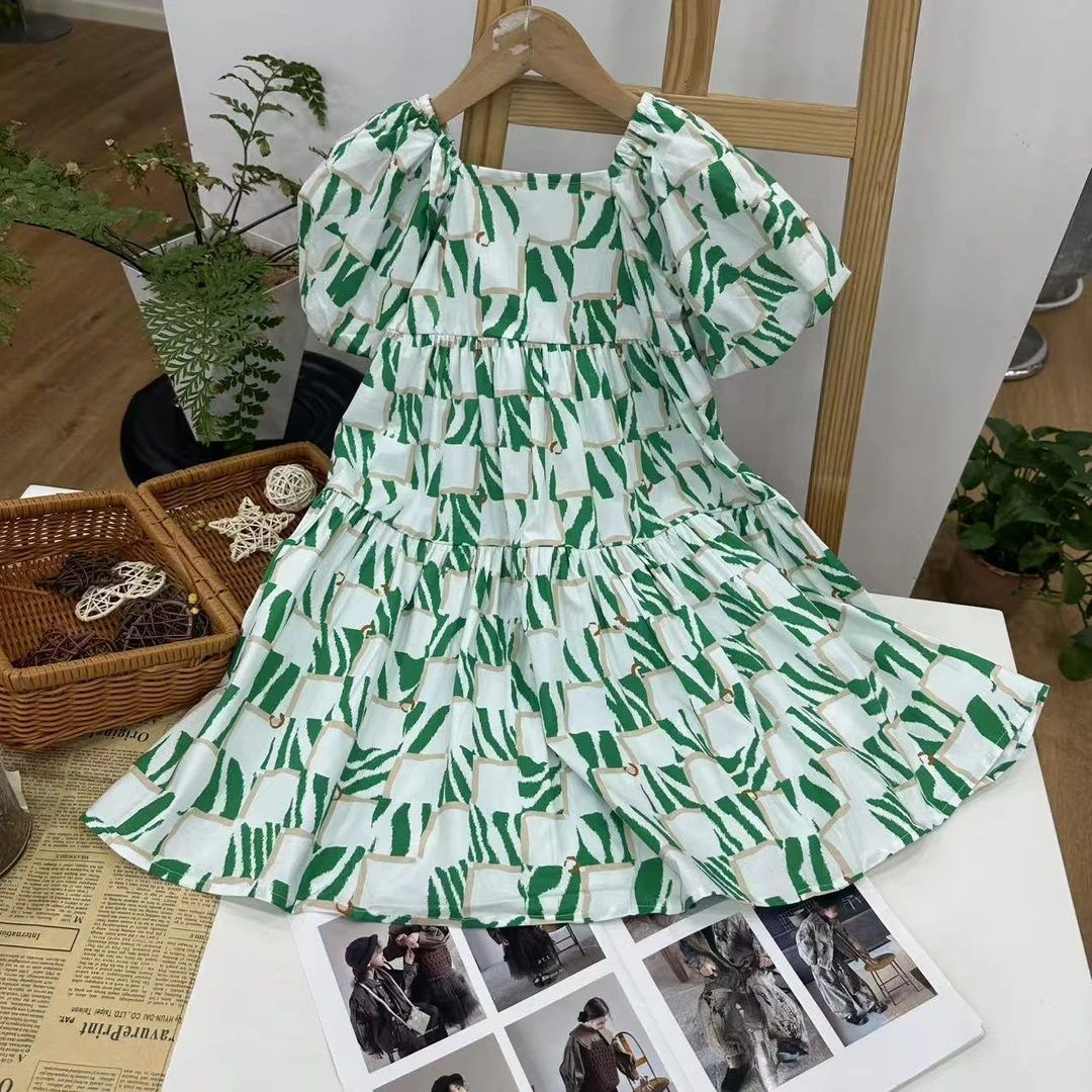 3771  夏季中童连衣裙  H