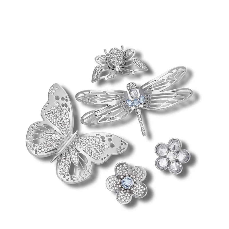 洞洞鞋鞋扣经典泡芙花束洞洞鞋鞋花智必星diy装饰扣配件