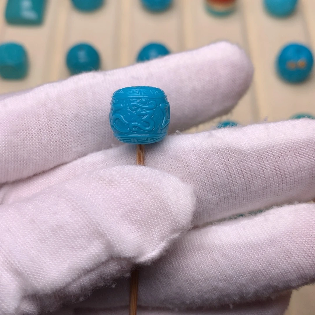 绿松石未镶嵌绿松石六字12