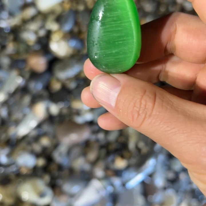 石英岩玉未镶嵌车挂