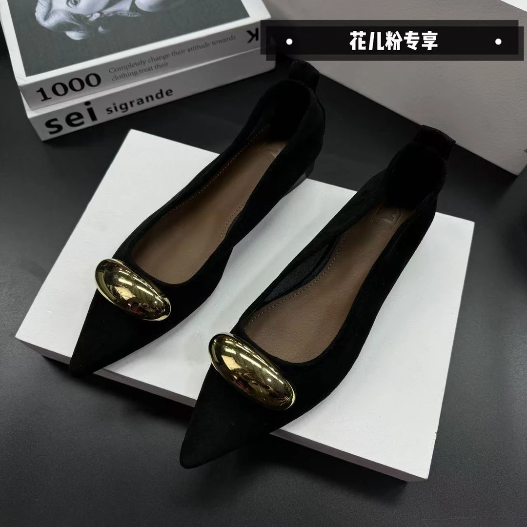 单鞋气质舒适时尚细跟高跟尖头浅口跟鞋气质舒适时尚3068-725黑色