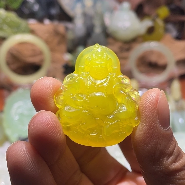 蛇纹石玉未镶嵌珠宝奇石