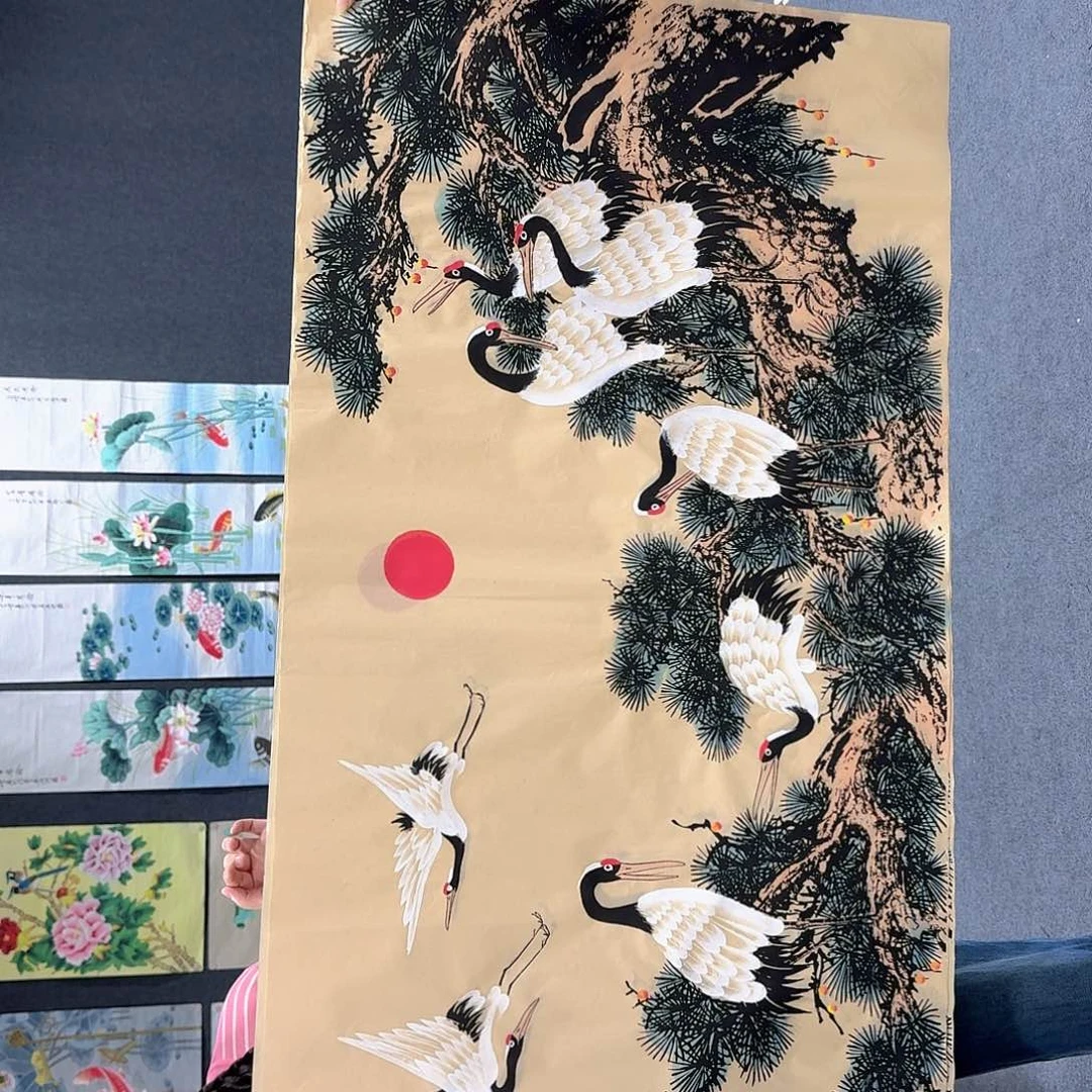 国画非常精美的一副作品