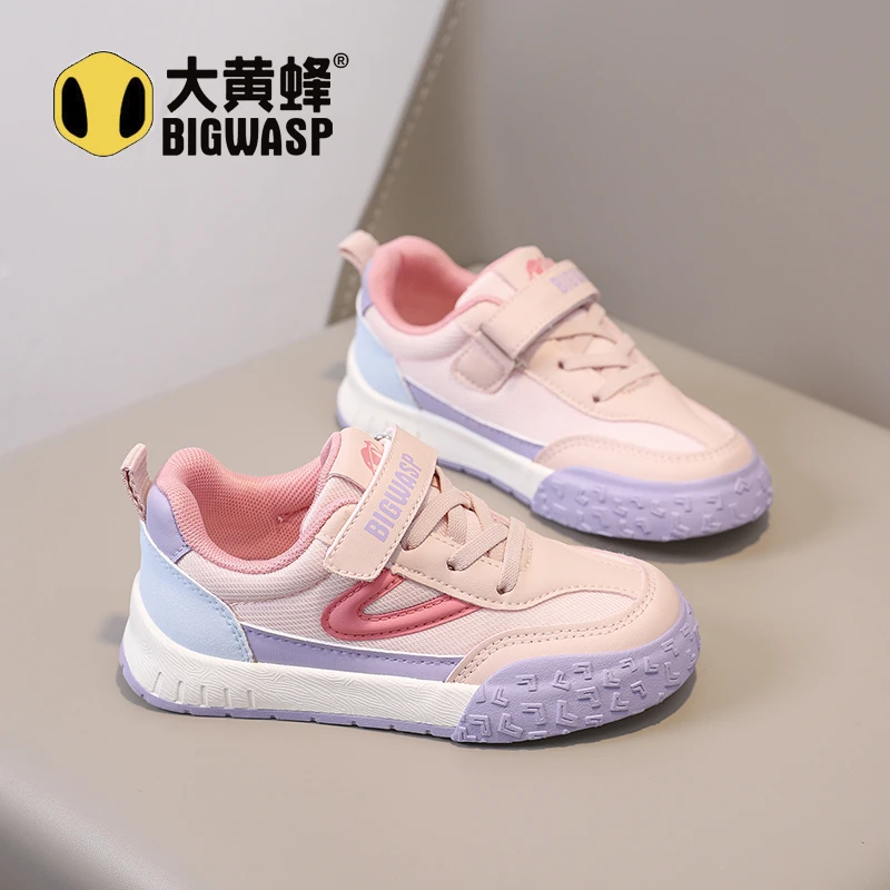 大黄蜂女童板鞋2025秋季新款女孩户外运动跑步鞋百搭休闲宝宝鞋潮