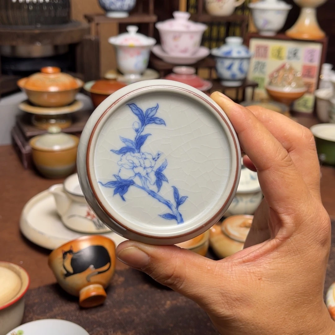素铭品瓷釉下彩茶具