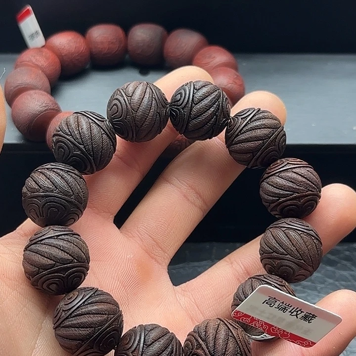 沉香枕沉香玉化红土沉