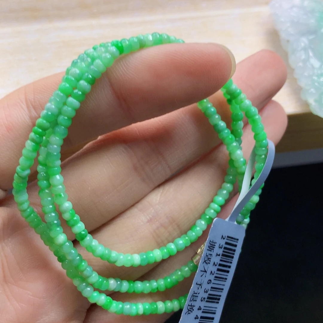 未镶嵌手链翡翠手串