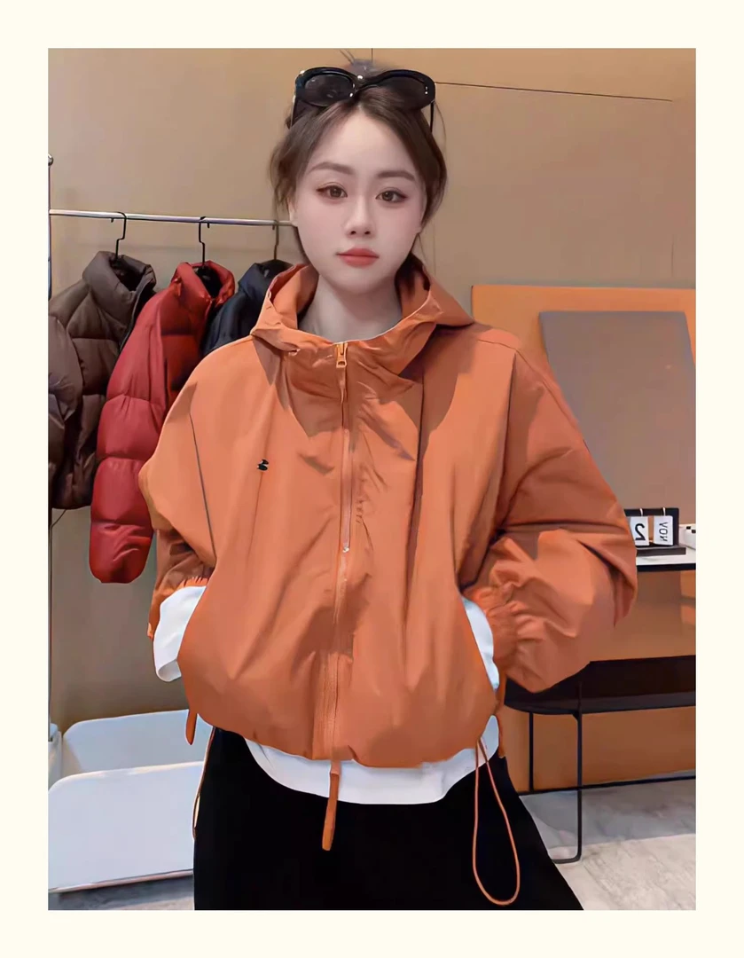 2025新款秋装外套女爆款洋气小个子高级感夏季薄款万能百搭冲锋衣