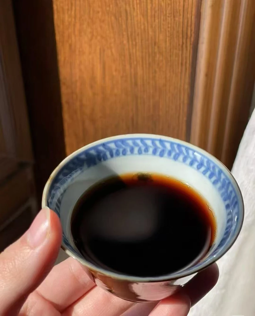 九十年代老木宾 木朗王六堡茶 黑茶 茶中之王