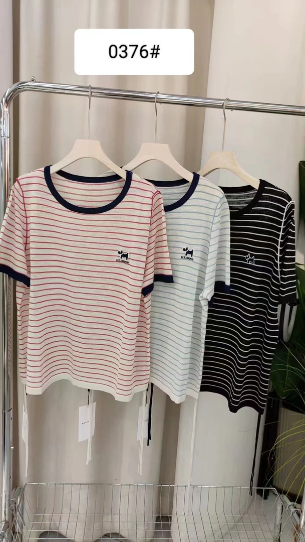 〔正品〕水淼2025夏季新款针织衫0376