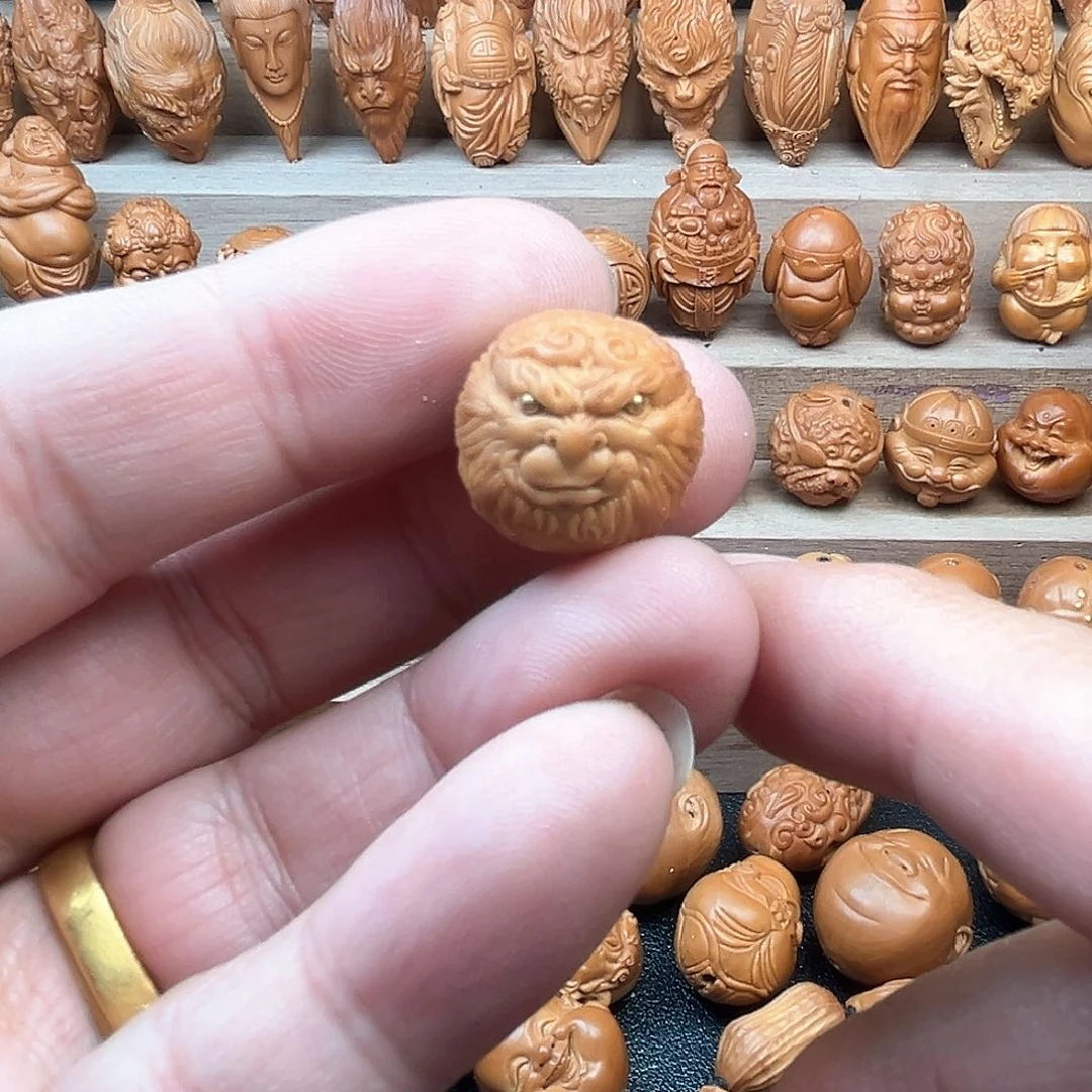 猴头核桃吊坠18.5大生