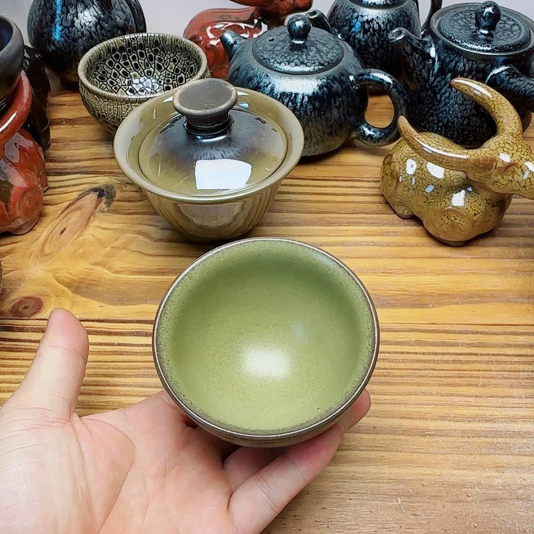 茶盏建窑建盏茶器