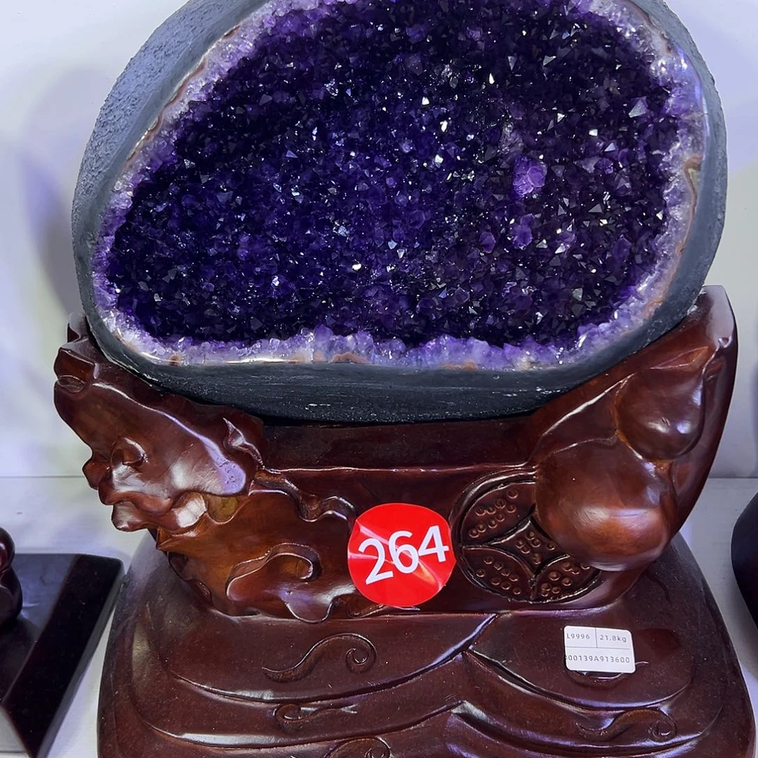 紫晶未镶嵌大型摆件（非配饰）