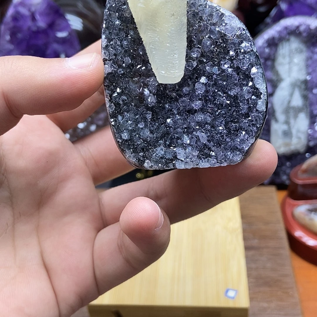 大型摆件（非配饰）未镶嵌紫晶
