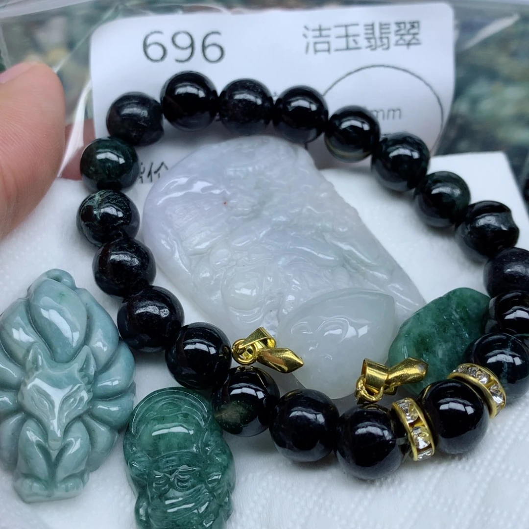 项链未镶嵌翡翠翡翠