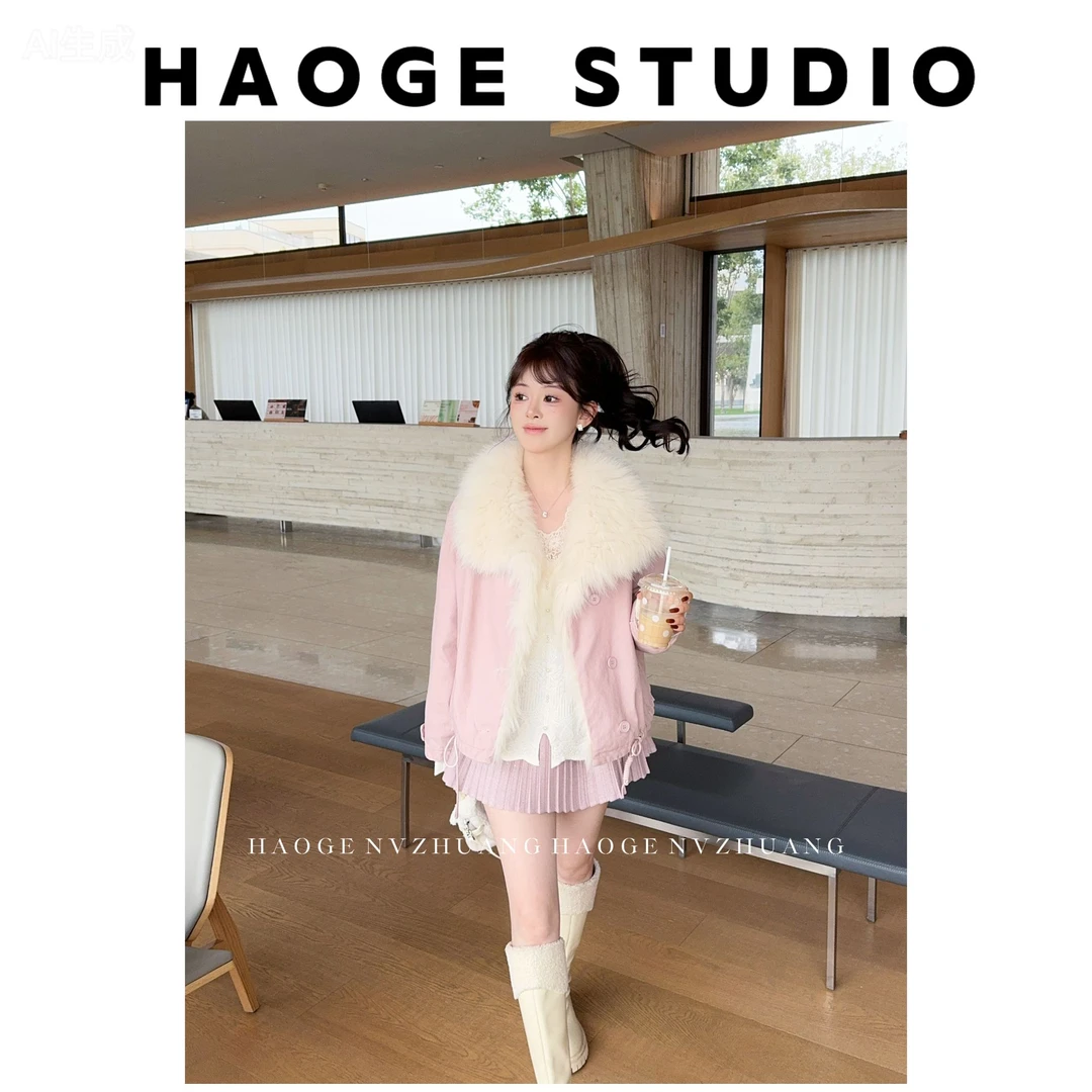 浩哥严选●羽绒服预HGQ5YRF4060A时尚秋冬轻奢气质保暖加厚设计款