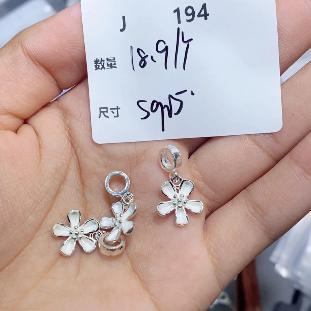 银S925镶嵌颈饰水晶J194