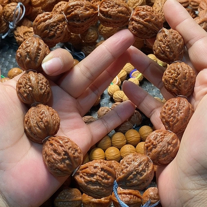 文玩核桃手串粗筋