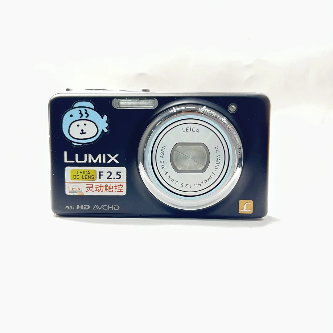 95新 Panasonic/松下 fx78武士黑1210万像素五倍变焦数码相机