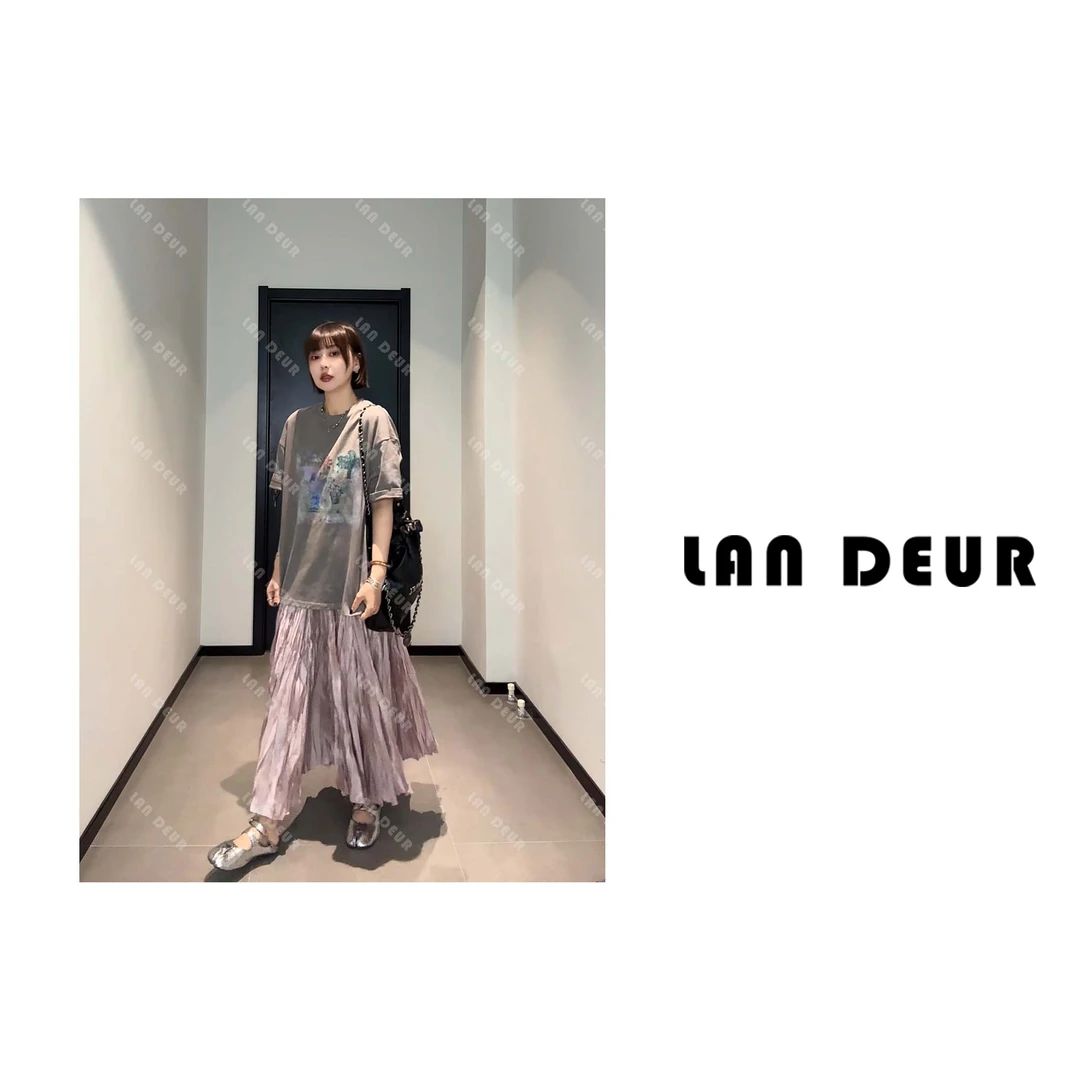 JIUJIU【温柔模版】春夏新款休闲百搭山本设计感半身裙