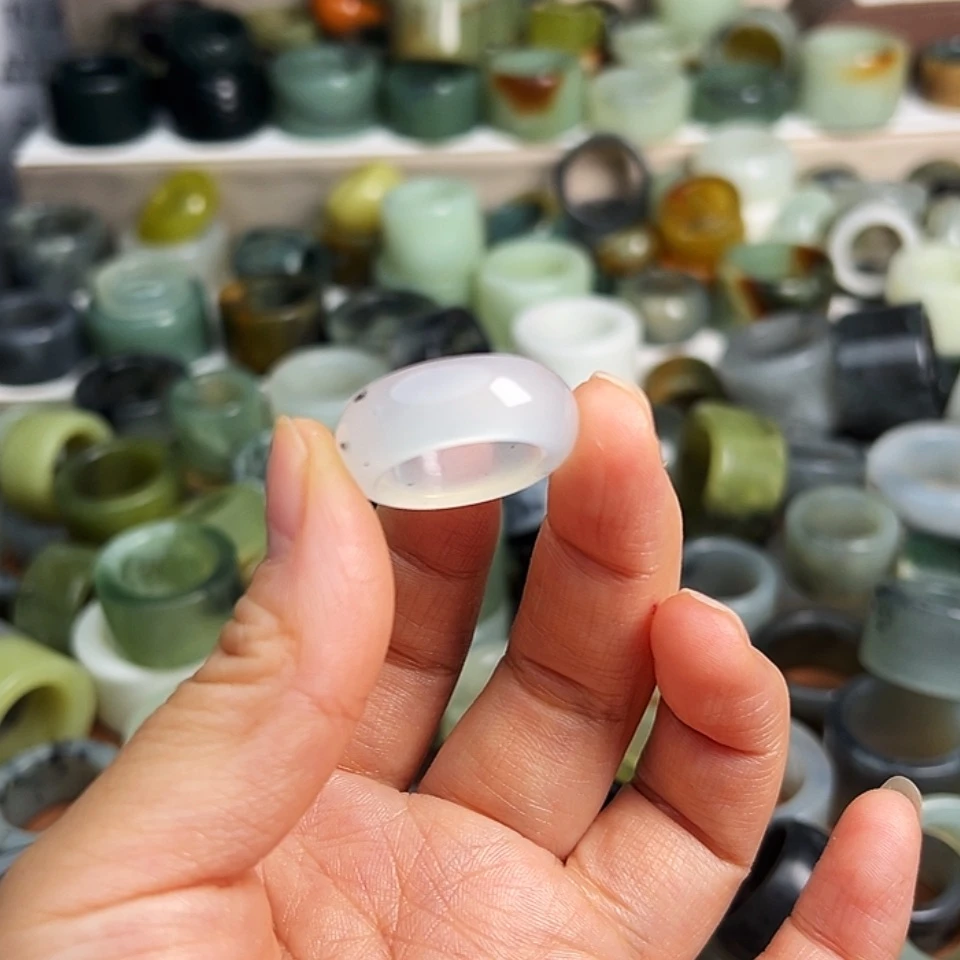 【闪购商品】未镶嵌岫玉戒指