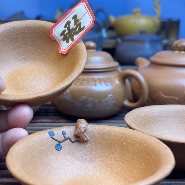 茶壶紫砂松竹梅黄降坡原矿60c