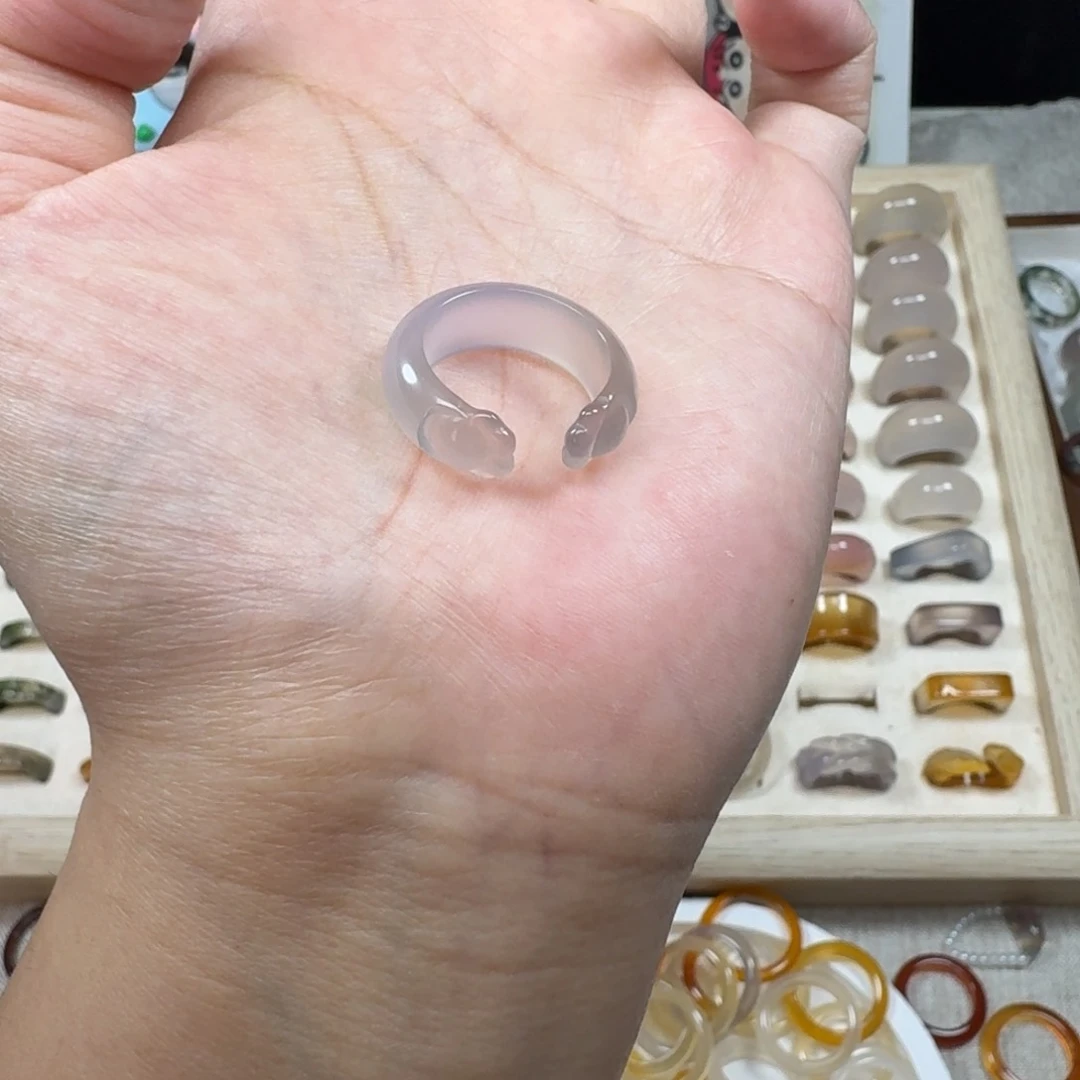未镶嵌戒指玛瑙/玉髓848港13