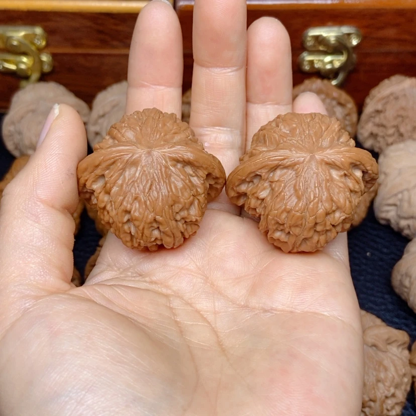 【闪购商品】文玩核桃吊坠方*磨盘41