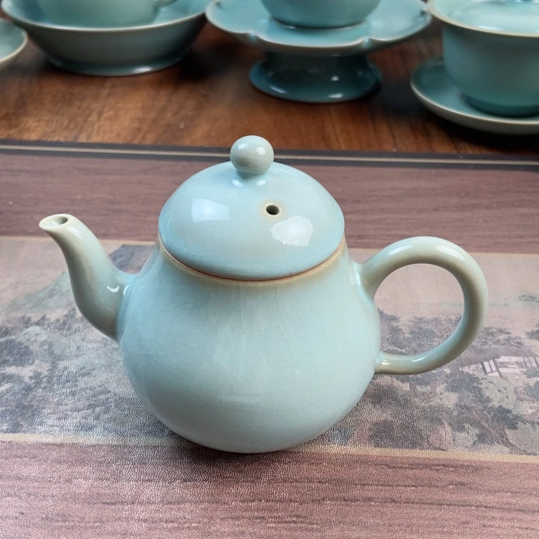摆件原产地原矿汝瓷～茶器