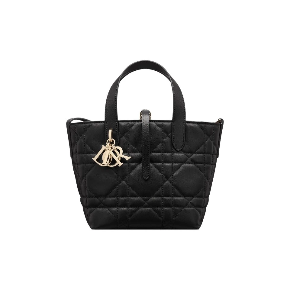 全新未使用 DIOR/迪奥 25最新款黑金Toujours竖版小号明星同款