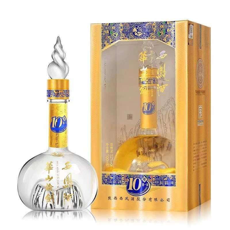 西凤酒华山论剑10年 凤香型白酒 52度500ml
