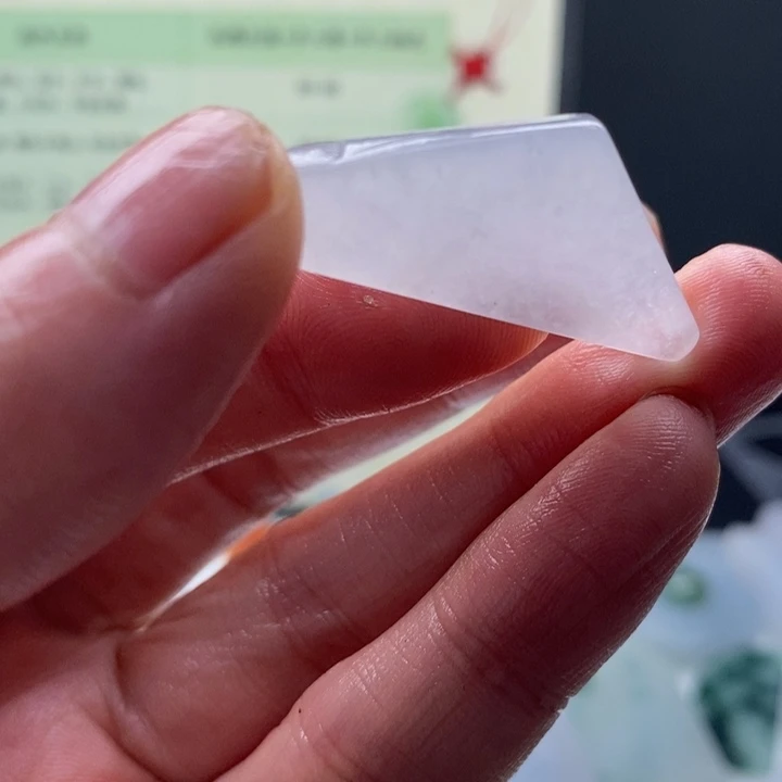 颈饰未镶嵌翡翠缅甸翡翠A货边角