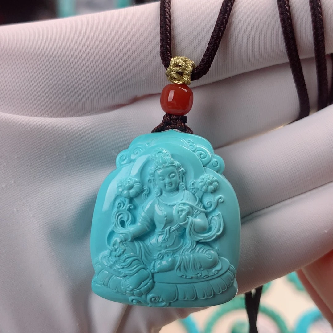 未镶嵌绿松石挂件