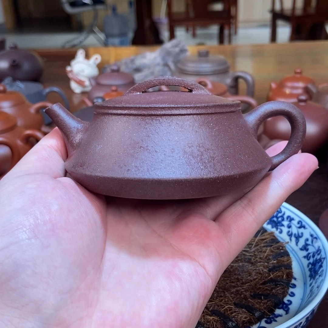 茶壶紫砂一*汉瓦紫砂壶