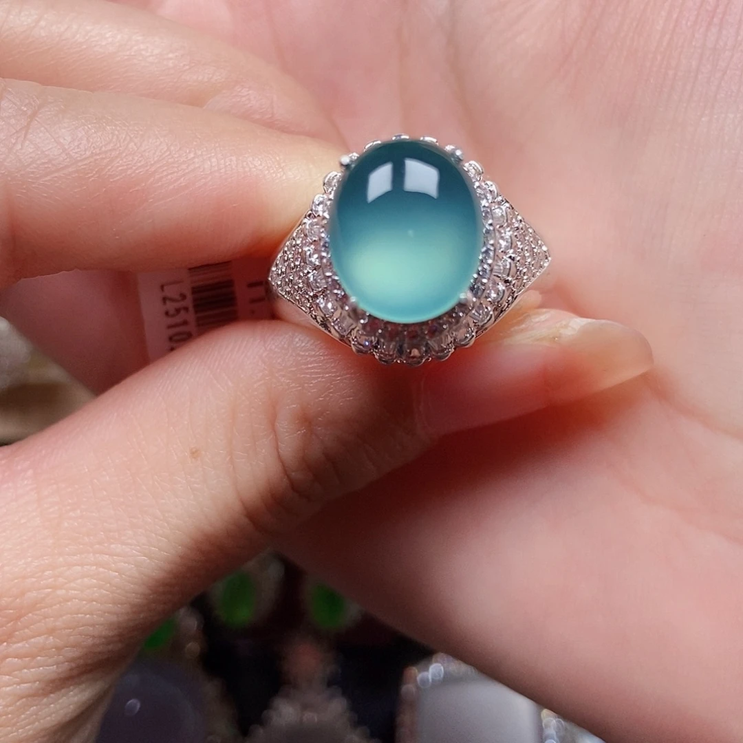 S***y翡翠未镶嵌戒指翡翠戒指