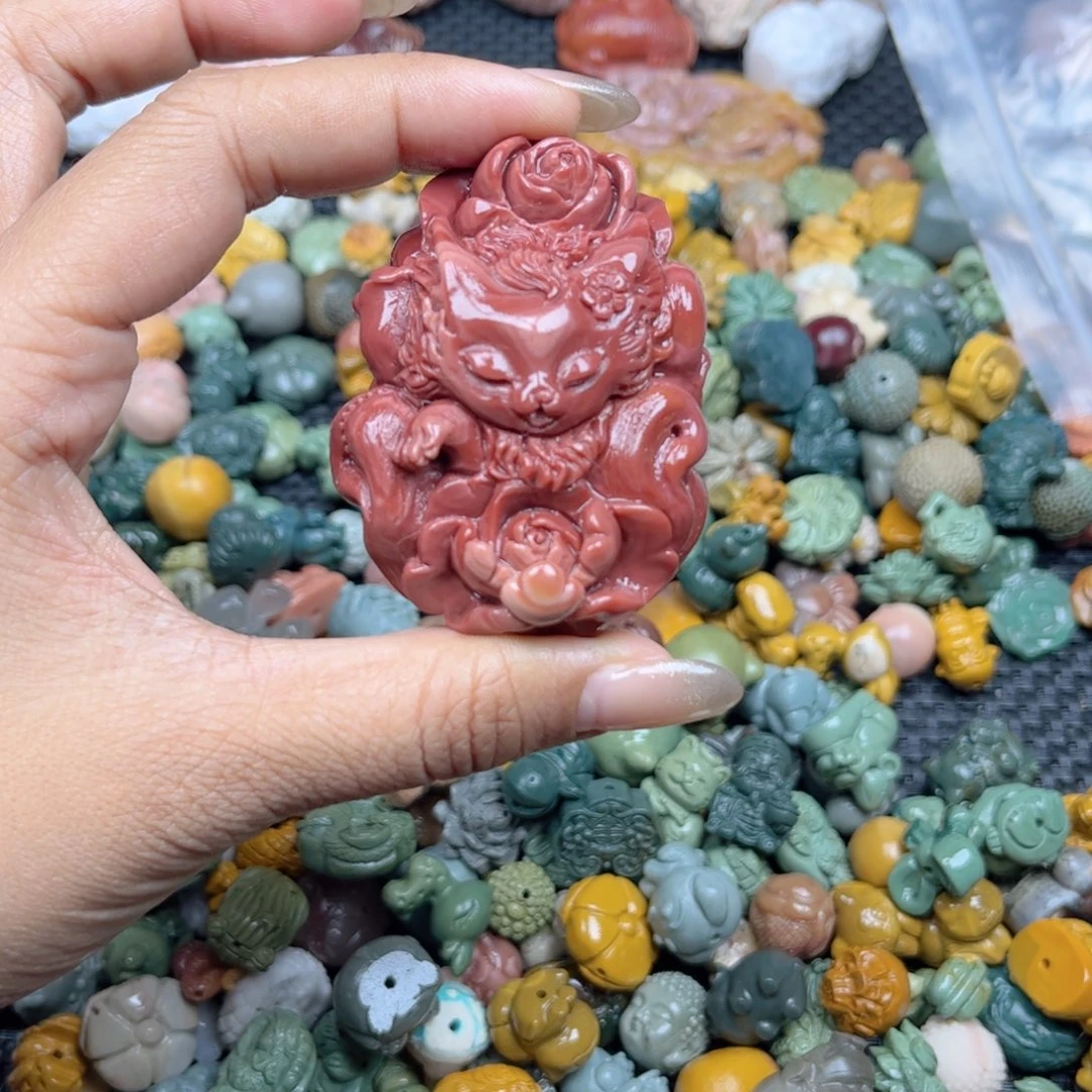 石英质玉未镶嵌吊坠(不含链)•***•