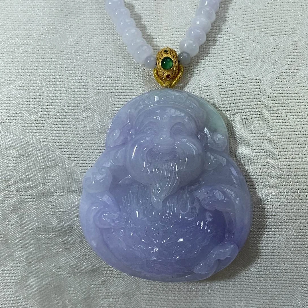 翡翠未镶嵌颈饰吊坠