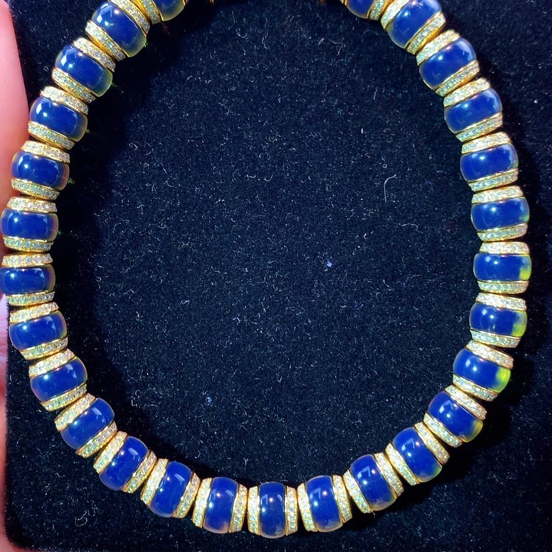 琥珀珠宝奇石银S925镀金镶嵌