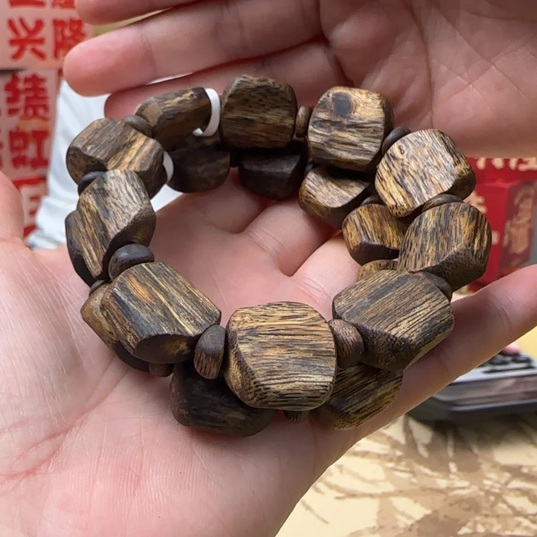 沉香手串绿棋千里香多样性发货1条17克