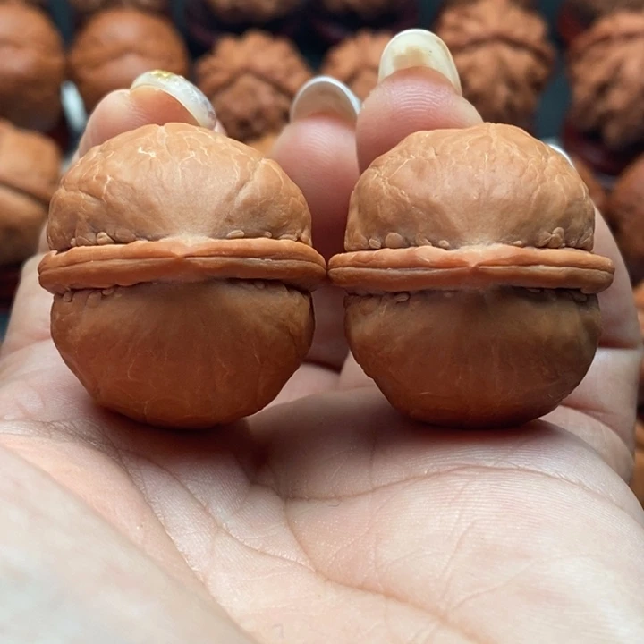 核桃精品文玩核桃手捻龙胆